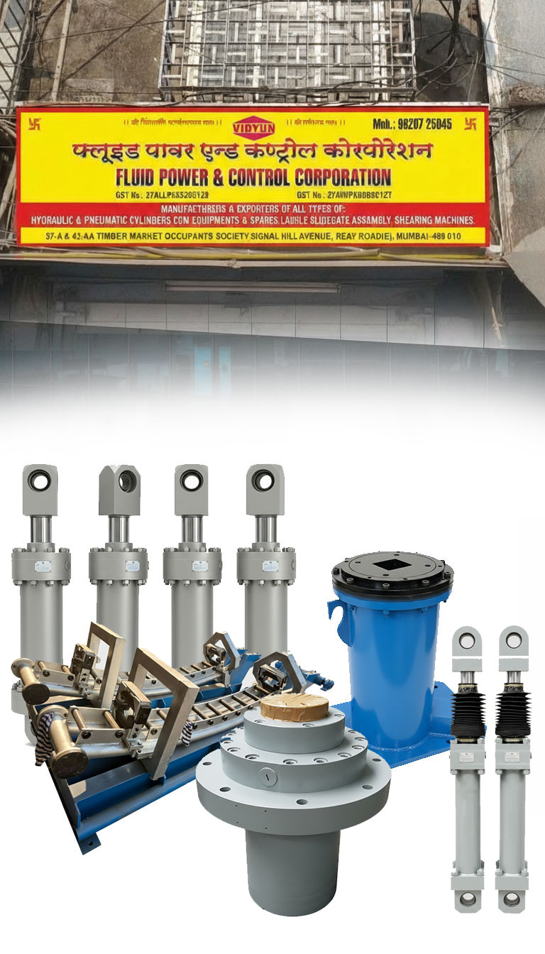 High pressure hydraulic cylinders